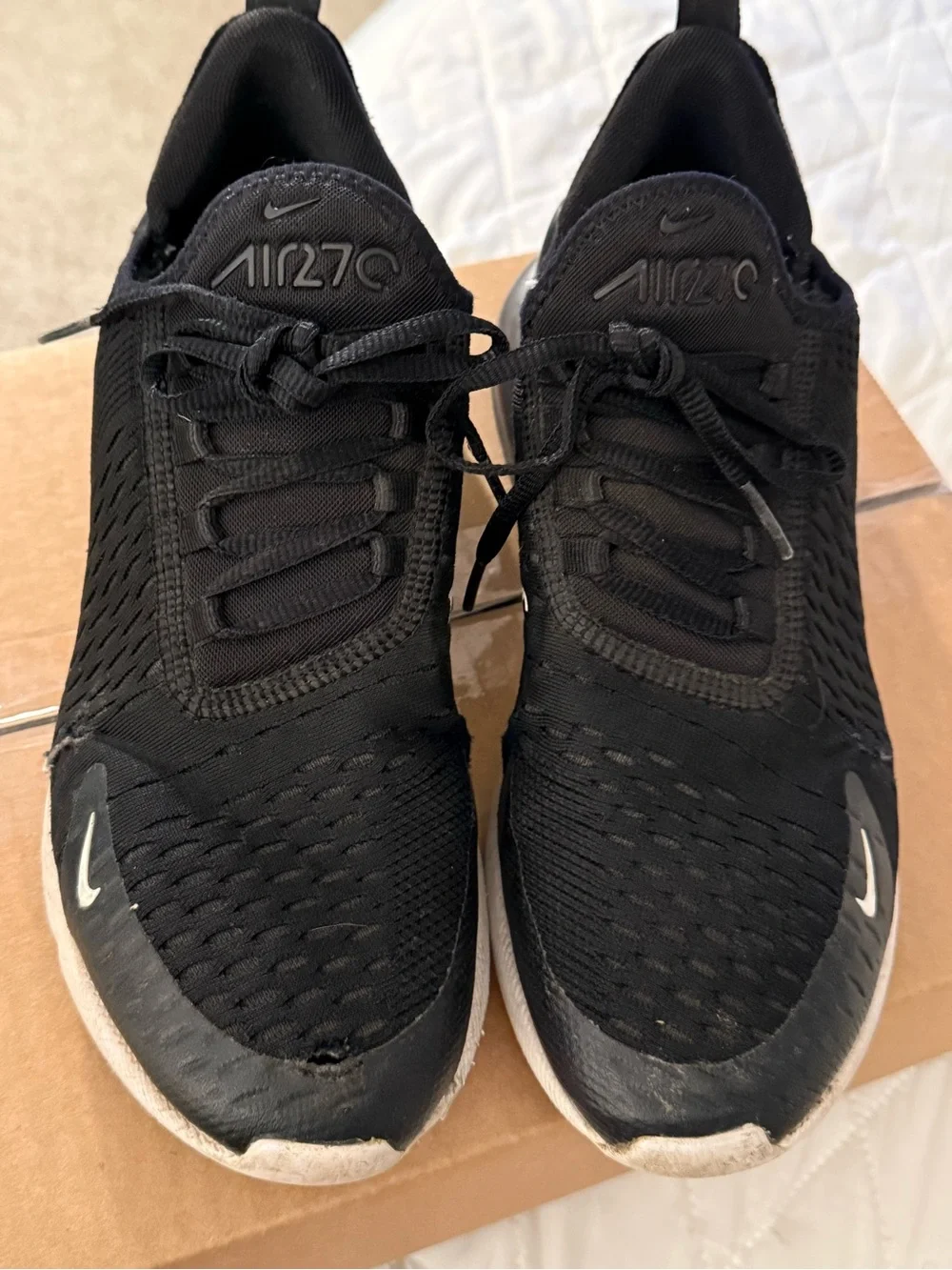 Nike Air Max 270 Men's Sneakers - Black/White